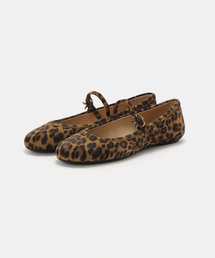 IENA（イエナ）の「GIANVITO ROSSI/ジャンヴィト ロッシ CARLA LEOPARD バレエシューズ G22223-05OMCMD（バレエシューズ）」