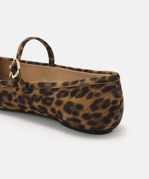 セール】GIANVITO ROSSI/ジャンヴィト ロッシ CARLA LEOPARD バレエ