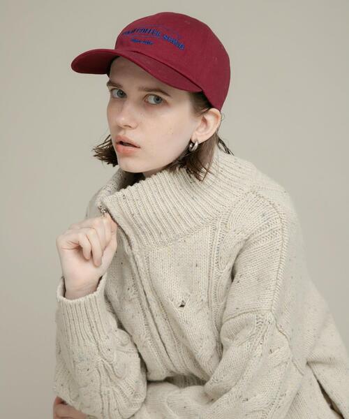 URBAN RESEARCH Sonny Label（アーバンリサーチサニーレーベル）の「エンブロイダリーロゴキャップ（キャップ・レディース・ブルー/ボルドー/ブラウン・ONE）」の8枚目の写真