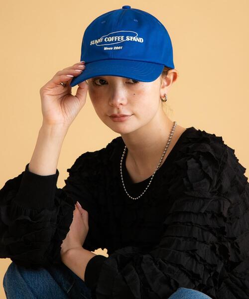 URBAN RESEARCH Sonny Label（アーバンリサーチサニーレーベル）の「エンブロイダリーロゴキャップ（キャップ・レディース・ブルー/ボルドー/ブラウン・ONE）」の9枚目の写真