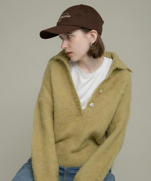 URBAN RESEARCH Sonny Label（アーバンリサーチサニーレーベル）の「エンブロイダリーロゴキャップ（キャップ・レディース・ブルー/ボルドー/ブラウン・ONE）」の6枚目の写真
