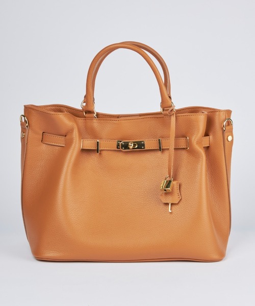 金具付きショルダーバッグ Large《MILOS》（トートバッグ）｜MILOS