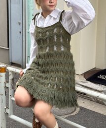 CIAOPANIC | ループヤーンニットチュニックキャミワンピ(チュニック)