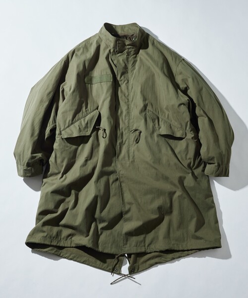 ビッグシルエット M-65 ライナーセットモッズコート/２枚セット/3way コート/ライナーセット】ビッグシルエット コットンナイロン M