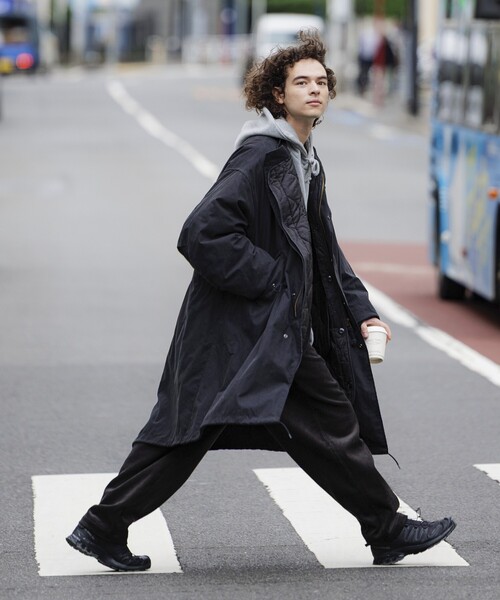 M65ルーズミリタリーコート【キルティングライナーセット】black/small 3WAY M-65 MILITARY MODS COAT 〈QUILTINGLINER SET〉｜CONVERSE