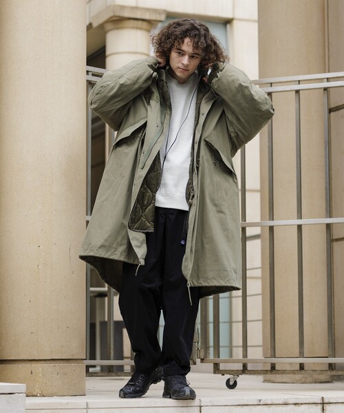 限定展開 ビッグシルエット M-65 ライナーセットモッズコート