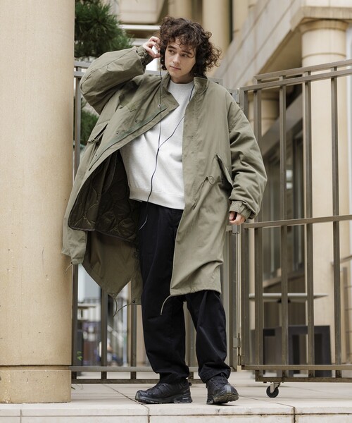 ビッグシルエット M-65 ライナー付き モッズコート 【 Lサイズ 】 限定展開 ビッグシルエット M-65 ライナーセットモッズコート