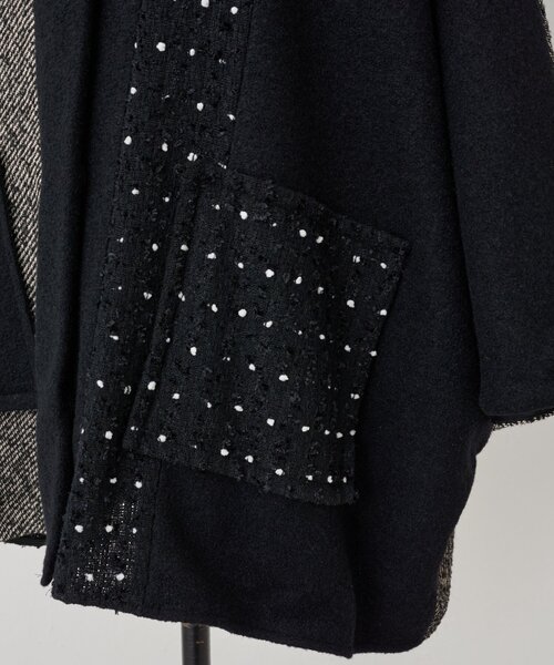 BEARDSLEY 定価4.7万円 パッチワークポンチョ パッチワークポンチョコート（その他アウター）｜BEARDSLEY