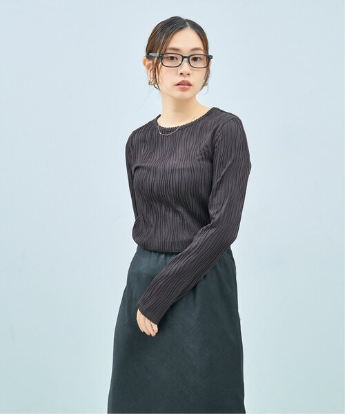 UNITED ARROWS（ユナイテッドアローズ）の「Zoff｜UNITED ARROWS｜ウェリントン型 メガネ [Stylish] 横長 ｜伊達メガネ 度付き[レンズ交換券付き]ユニセックス  ユナイテッドアローズ（メガネ・メンズ・ブラック/グリーン/ブラック系その他6・FREE）」の10枚目の写真