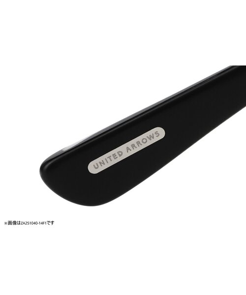 UNITED ARROWS（ユナイテッドアローズ）の「Zoff｜UNITED ARROWS｜ウェリントン型 メガネ [Stylish] 横長 ｜伊達メガネ 度付き[レンズ交換券付き]ユニセックス  ユナイテッドアローズ（メガネ・メンズ・ブラック/グリーン/ブラック系その他6・FREE）」の21枚目の写真