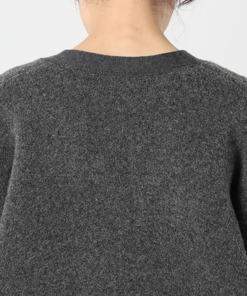 追加》ブークレダブルフェイスカーディガン（カーディガン