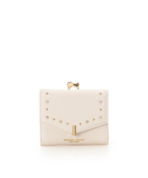 サマンサタバサプチチョイス（Petit Choice）/ゴールドスタッズ 折財布 セール】ゴールドスタッズ 折財布（財布）｜Samantha Thavasa Petit