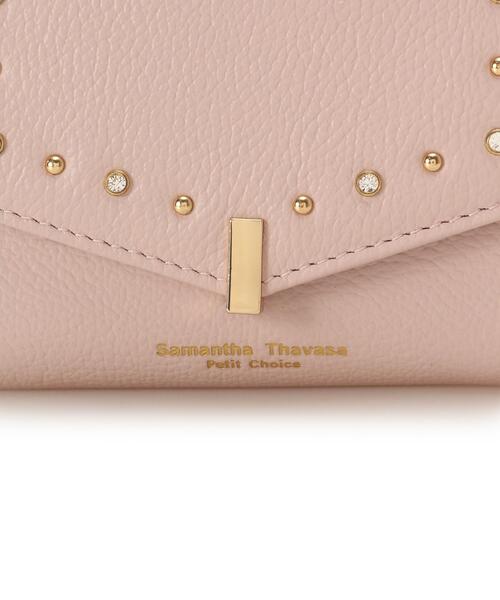 セール】ゴールドスタッズ 折財布（財布）｜Samantha Thavasa Petit