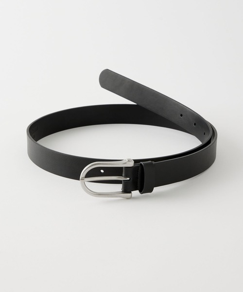 レザーベルト　EUR85　シルバー金具　（oda） レザーベルト EUR85 シルバー金具 （oda） bnh006-sum.jpg