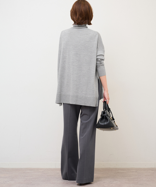 セール】《WEB限定追加 / 新色》BiellaYarnワイドタートルネック