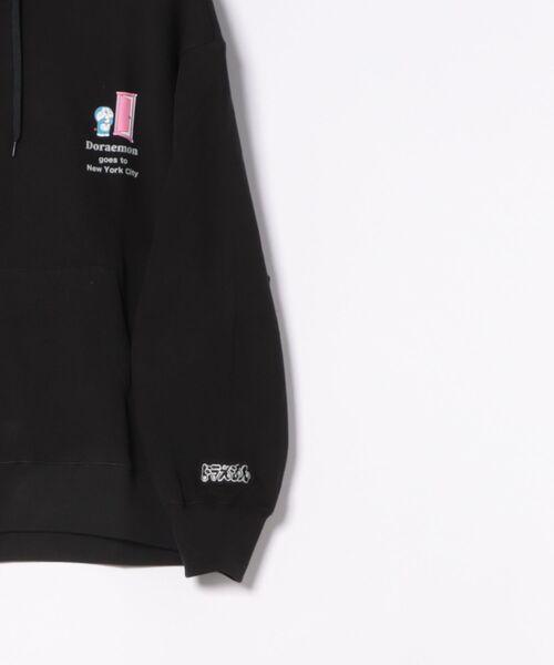 Manhattan Portage（マンハッタンポーテージ）の「Sweat Hoodie DORAEMON(Women’s)（パーカー・レディース・オートミール/ブラック・FREE）」の13枚目の写真