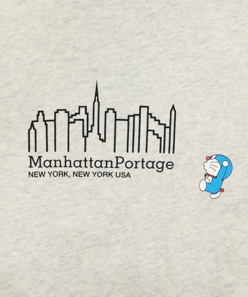 Manhattan Portage（マンハッタンポーテージ）の「Sweat Hoodie DORAEMON(Women’s)（パーカー・レディース・オートミール/ブラック・FREE）」の9枚目の写真
