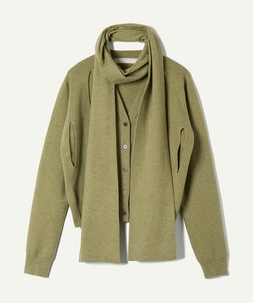 セール】Ribbon Tie Cardigan（カーディガン/ボレロ）｜leinwande