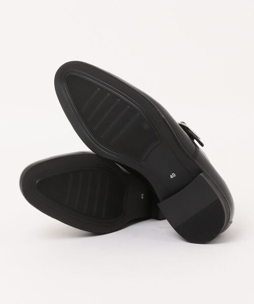 m.f.editorial（エムエフエディトリアル）の「【牛革 レザー】m.f.エディトリアル メンズ AEROACTIVE モンクストラップ ドレスシューズ（ドレスシューズ・メンズ・ブラック・40/42/41/43）」の4枚目の写真