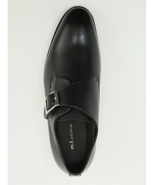 m.f.editorial（エムエフエディトリアル）の「【牛革 レザー】m.f.エディトリアル メンズ AEROACTIVE モンクストラップ ドレスシューズ（ドレスシューズ・メンズ・ブラック・40/42/41/43）」の10枚目の写真