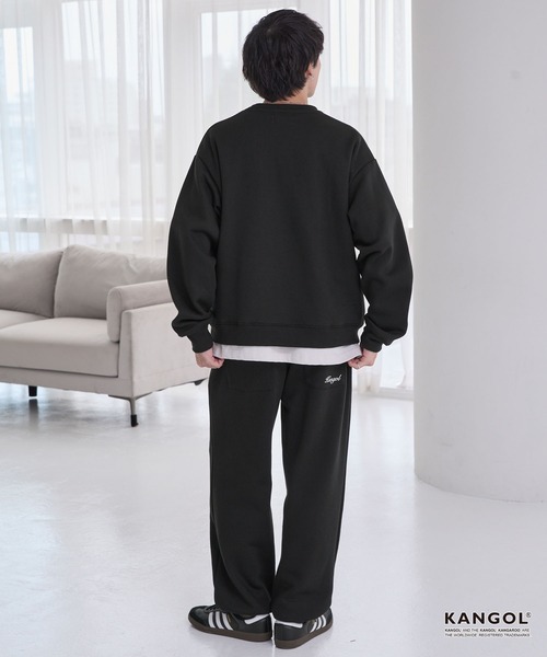 KANGOL/カンゴール 別注 ロゴ ワンポイント刺繍 オーバーサイズ