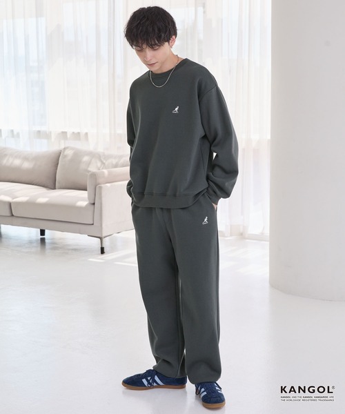みたま　ꕤ 即購入OK KANGOL/カンゴール 別注 ロゴ ワンポイント刺繍 オーバーサイズ