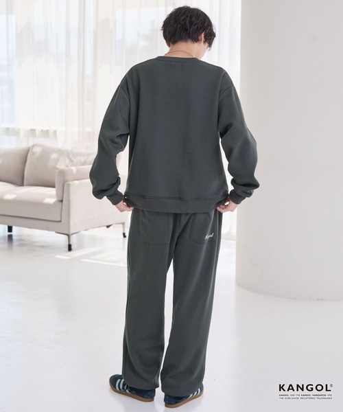 KANGOL/カンゴール 別注 ロゴ ワンポイント刺繍 オーバーサイズ