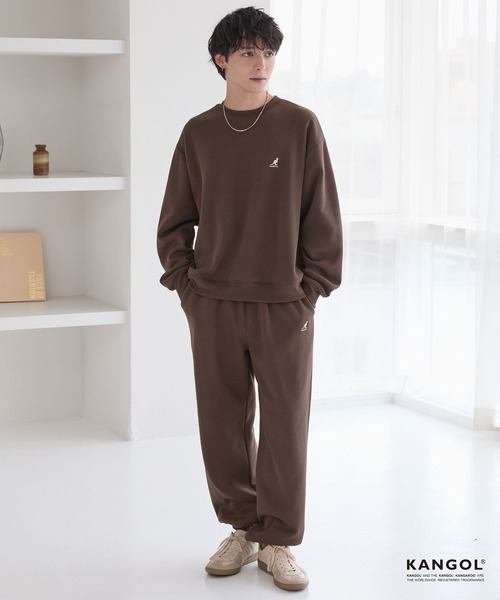 みたま ꕤ 即購入OK KANGOL/カンゴール 別注 ロゴ ワンポイント刺繍 オーバーサイズ