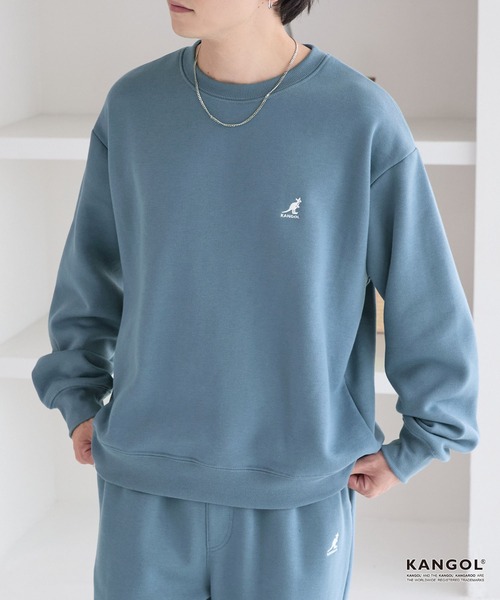 KANGOL/カンゴール 別注 ロゴ ワンポイント刺繍 オーバーサイズ