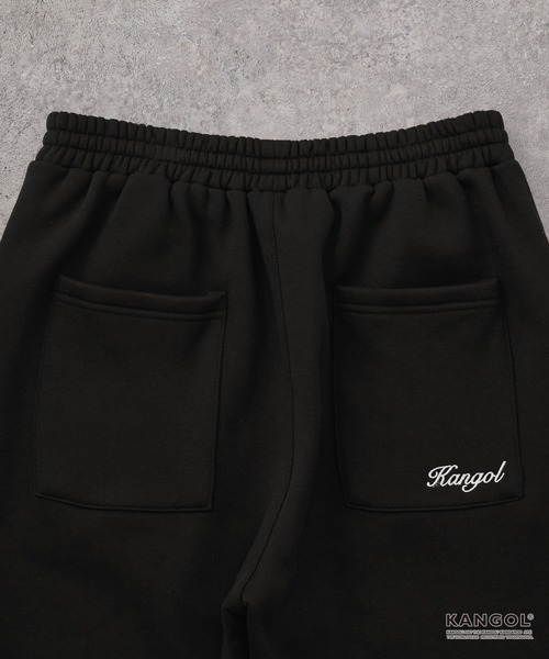 KANGOL(カンゴール)の「KANGOL/カンゴール 別注 ロゴ ワンポイント刺繍 オーバーサイズスウェットプルオーバー&スウェットパンツ(ルームウェア/パジャマ・メンズ・チャコール/ブラック/ブラウン/グレイッシュブルー/グレー・M/L/S)」の22枚目の写真