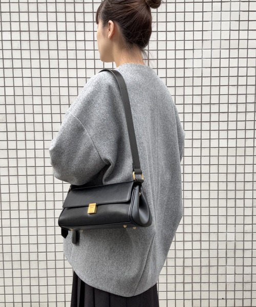 DRAW（ドロー）の「DRAW(ドロー) / フォームショートジャケット（ブルゾン・レディース・ブラック/グレー/ベージュ・MEDIUM/LARGE）」の12枚目の写真