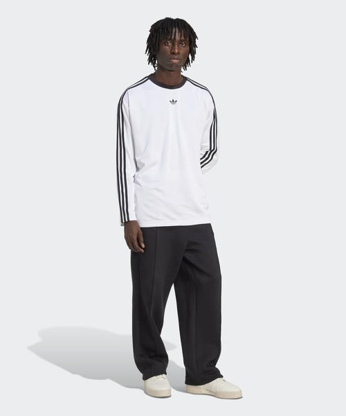 adidas（アディダス）の「adidas アディカラー ジャカード 長袖ジャージー / ロンT / アディダスオリジナルス adidas Originals（Tシャツ/カットソー・メンズ・ブラック/ホワイト/ブルー・XX-LARGE/LARGE/MEDIUM/SMALL/X-LARGE/X-SMALL/3XL/XX-SMALL）」の12枚目の写真