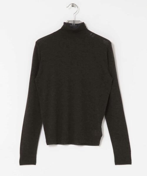 URBAN RESEARCH（アーバンリサーチ）の「new basic　LOA THERMAL TURTLEKNIT（ニット/セーター・レディース・ブラック/カーキ/オフホワイト・FREE）」の3枚目の写真