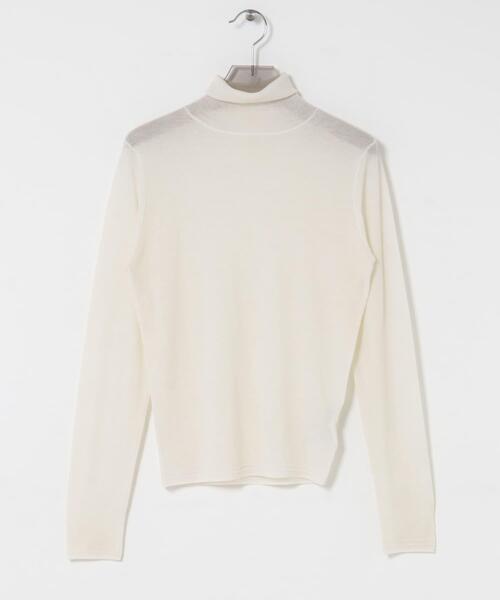 URBAN RESEARCH（アーバンリサーチ）の「new basic　LOA THERMAL TURTLEKNIT（ニット/セーター・レディース・ブラック/カーキ/オフホワイト・FREE）」の4枚目の写真