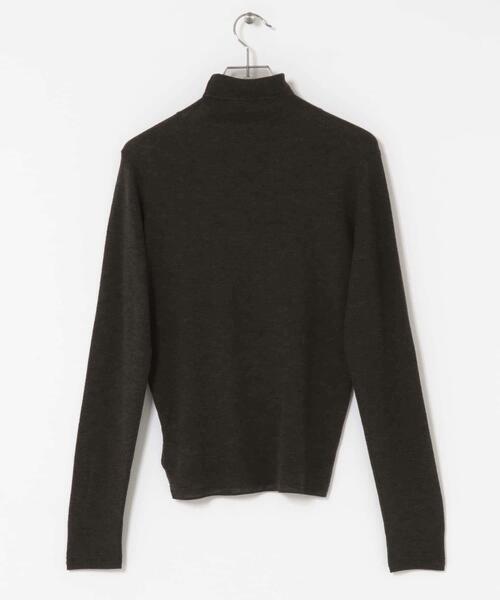 URBAN RESEARCH（アーバンリサーチ）の「new basic　LOA THERMAL TURTLEKNIT（ニット/セーター・レディース・ブラック/カーキ/オフホワイト・FREE）」の17枚目の写真