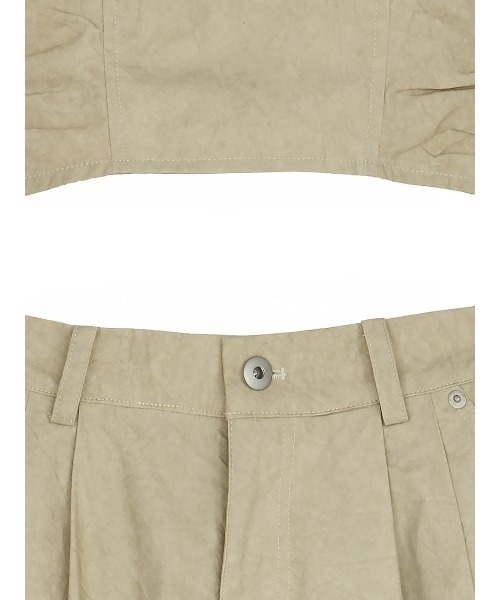 Ameri（アメリ）の「SAND LIKE BARE SET PANTS（その他パンツ・レディース・ブラウン/ベージュ・SMALL/MEDIUM）」の11枚目の写真