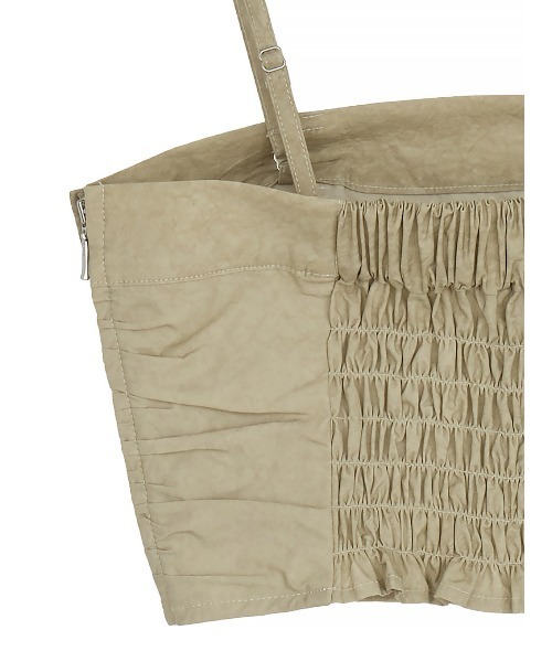 Ameri（アメリ）の「SAND LIKE BARE SET PANTS（その他パンツ・レディース・ブラウン/ベージュ・SMALL/MEDIUM）」の7枚目の写真