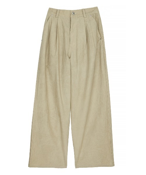 Ameri（アメリ）の「SAND LIKE BARE SET PANTS（その他パンツ・レディース・ブラウン/ベージュ・SMALL/MEDIUM）」の3枚目の写真