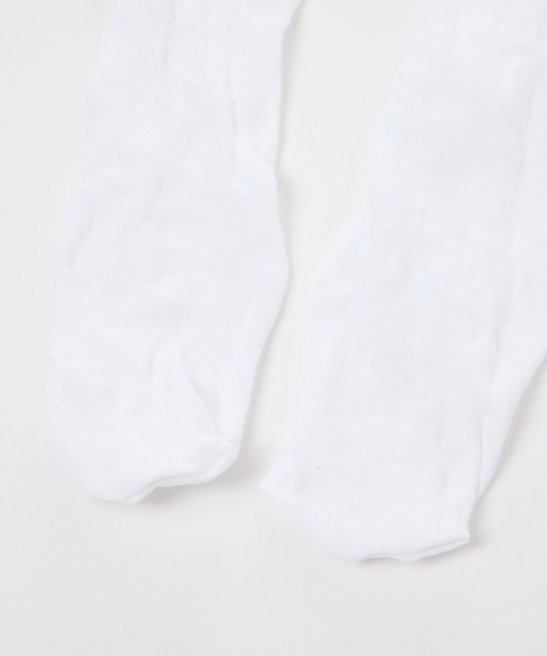 niko and...（ニコアンド）の「オリジナルレースストッキング（タイツ/ストッキング・レディース・ホワイト/ブラック・0）」の9枚目の写真