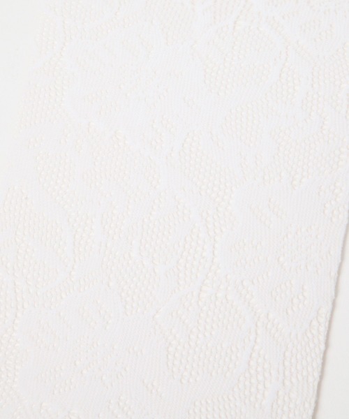 niko and...（ニコアンド）の「オリジナルレースストッキング（タイツ/ストッキング・レディース・ホワイト/ブラック・0）」の7枚目の写真