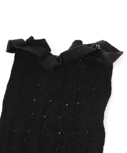 niko and...（ニコアンド）の「オリジナルレースストッキング（タイツ/ストッキング・レディース・ホワイト/ブラック・0）」の3枚目の写真