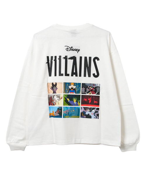 Disney(ディズニー)の「Disney VILLAINS ディズニー ヴィランズ ロングTシャツ ロンT(Tシャツ/カットソー・レディース・オフホワイト/ブラック・FREE)」の14枚目の写真