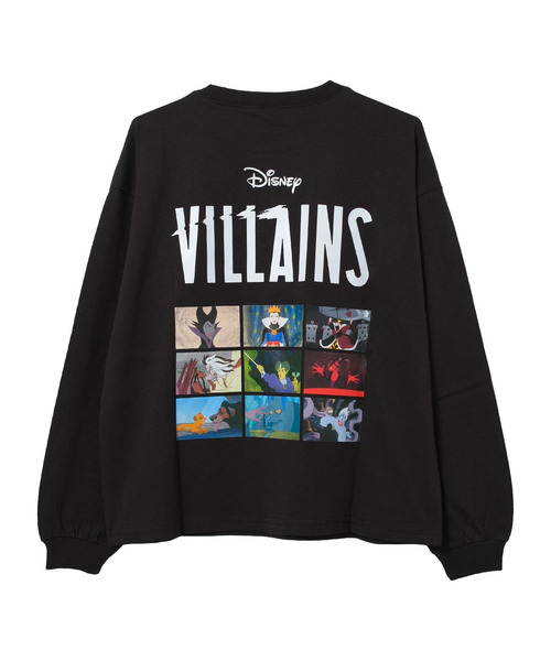 Disney(ディズニー)の「Disney VILLAINS ディズニー ヴィランズ ロングTシャツ ロンT(Tシャツ/カットソー・レディース・オフホワイト/ブラック・FREE)」の15枚目の写真