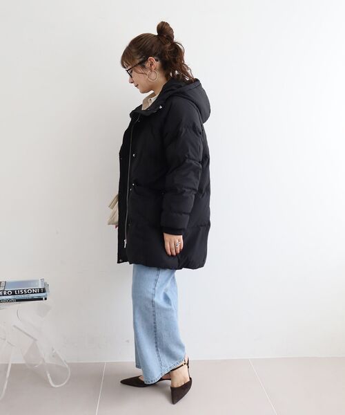 le.coeur blanc（ルクールブラン）の「ストレッチフードミドルダウン