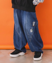ScoLar Parity | 353117：虚無ストアでお買い物 刺繍パンツ(デニムパンツ)