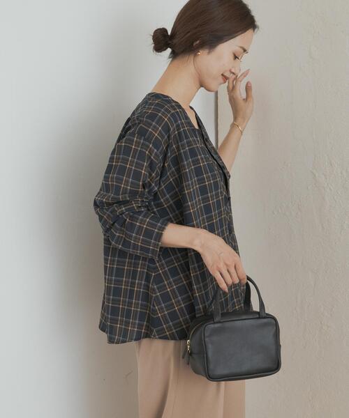 セール】チェックフレアブラウス（Tシャツ/カットソー）｜URBAN