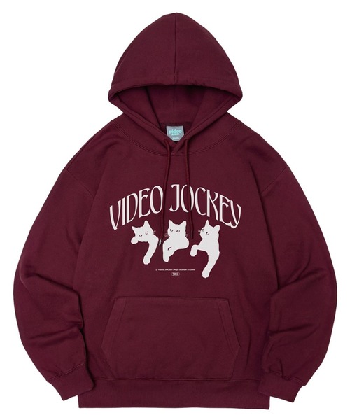 セール】【UNISEX】VIDEO JOCKEY／NYANGNYANGフーディー（パーカー