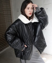 CORNERS（コーナーズ）の「コーデを考えなくていい、主役アウター。ビンテージプリントフェイクレザーブルゾン（ダウンジャケット/コート）」