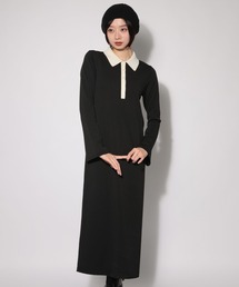 PAGEBOY | ポロニットワンピース(ワンピース)