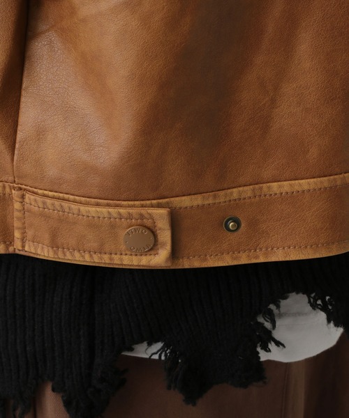 V2(ブイツー)の「V2/Vintage レザージャケット(ブルゾン・メンズ・ブラウン・MEDIUM/LARGE)」の20枚目の写真